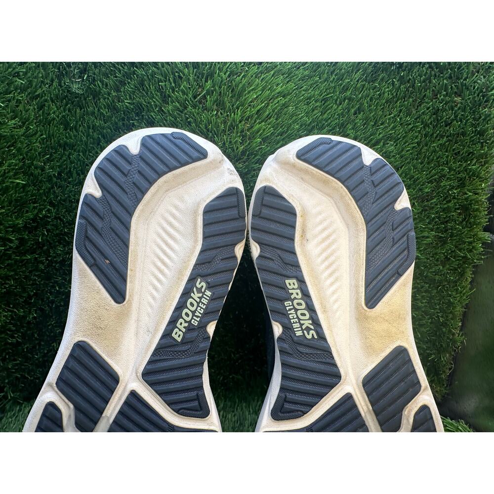 Brooks Glycerin 23 1204651D453 Athletic Sneaker Women's 10.5D Blue Knit Running - Picture 12 of 15